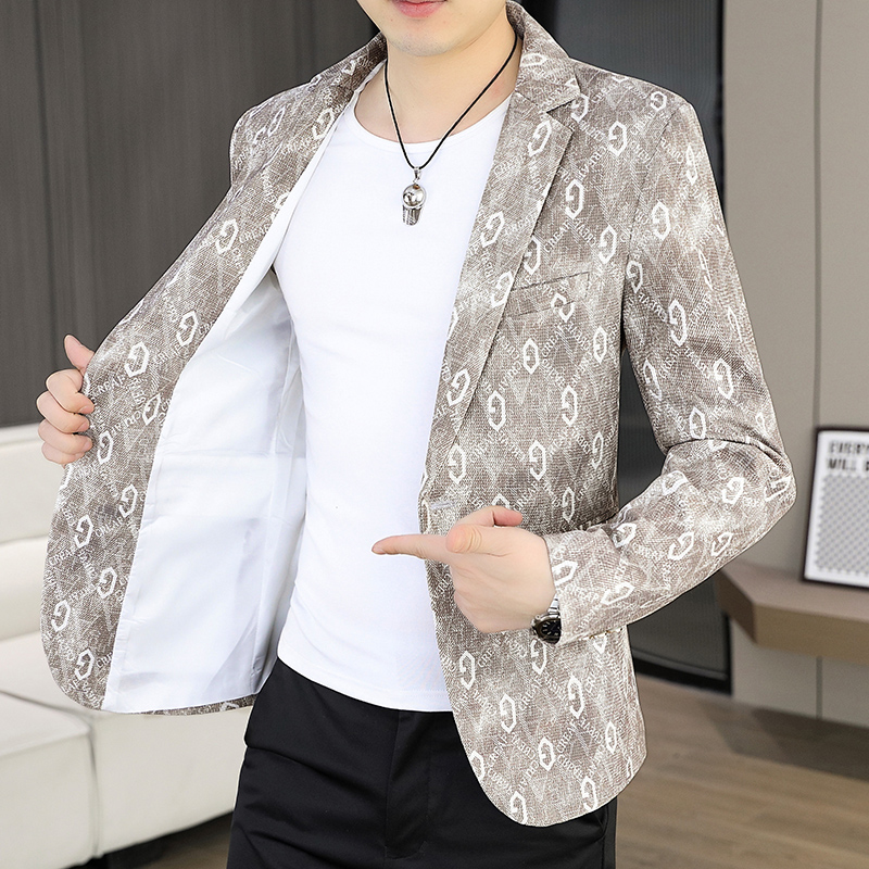 Men Formal Wear Fashion - Blazer Uomo 2026 Autunno/Inverno, Stile Coreano,