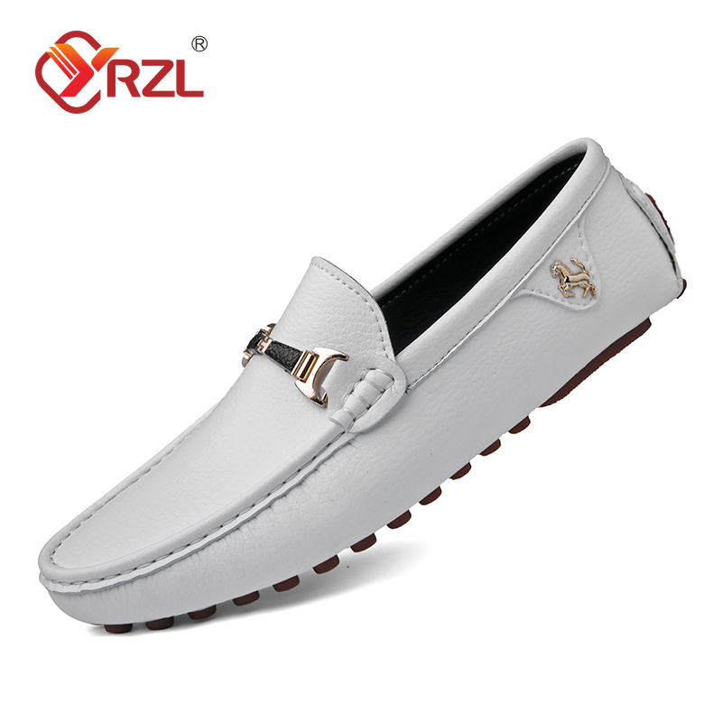 Men'S Luxury Formal Wear Brands - YRZL Mocassini da uomo Scarpe in