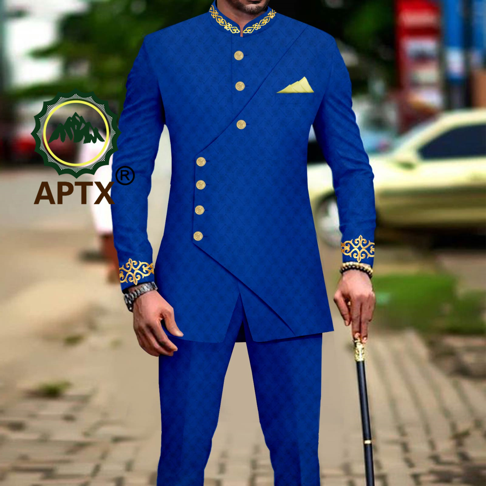 Men'S Formal Wear Attire - Abiti africani per uomo Abito causale