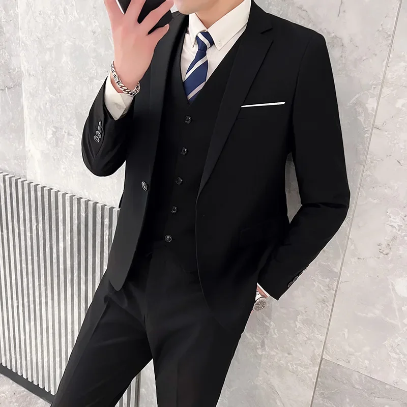 Men Formal Wear Fashion - Abito da esterno traspirante (giacca +