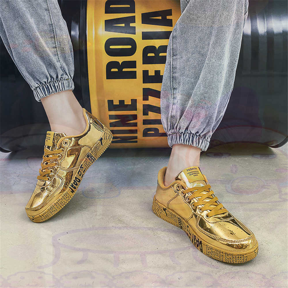 Formal Wear For Men Yellow - Piede rotondo Taglia 45 Sneakers Scarpe