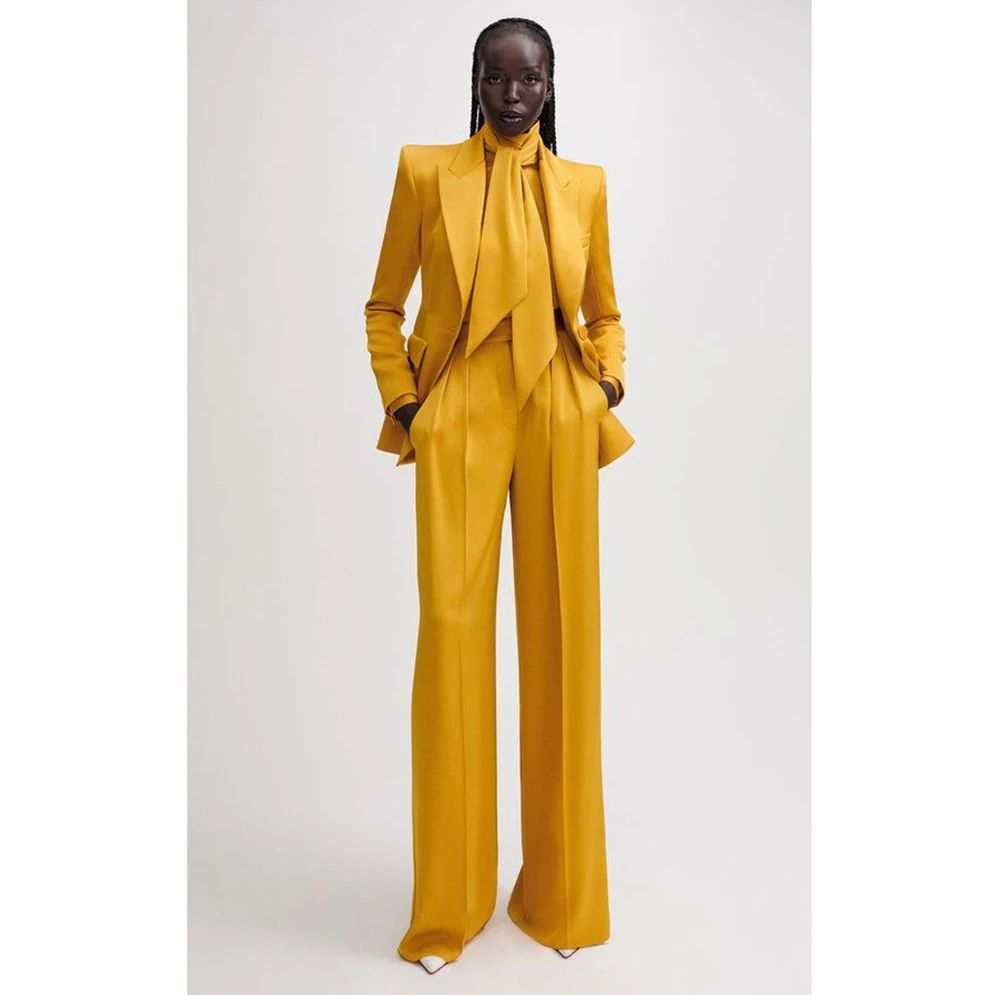 Formal Wear For Men Yellow - Black Girl Cool Wear Moda Giallo