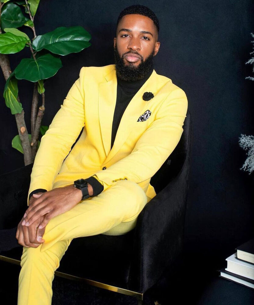 Abiti Gialli da Uomo Slim Fit  - Formal Wear For Men Yellow recensione e prezzo