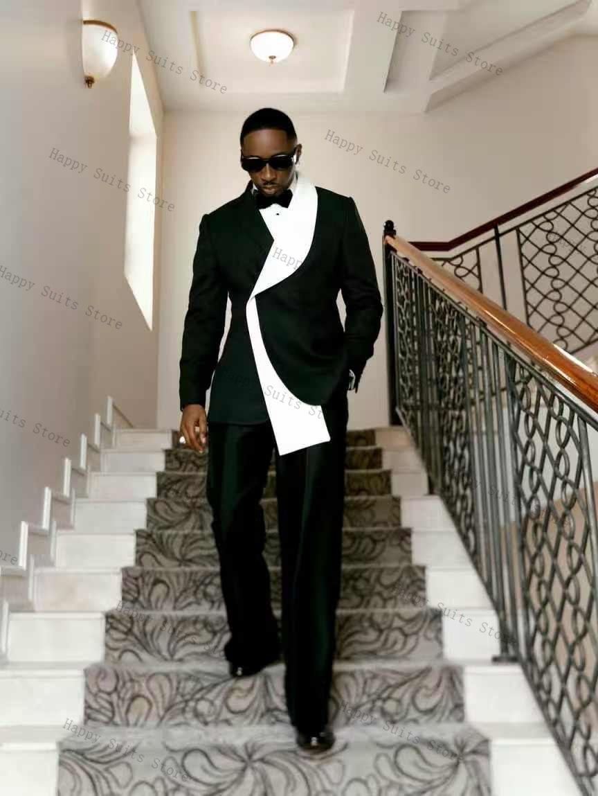 Completo Uomo Bianco e Nero 2  - Men Formal Wear Outfits recensione e prezzo