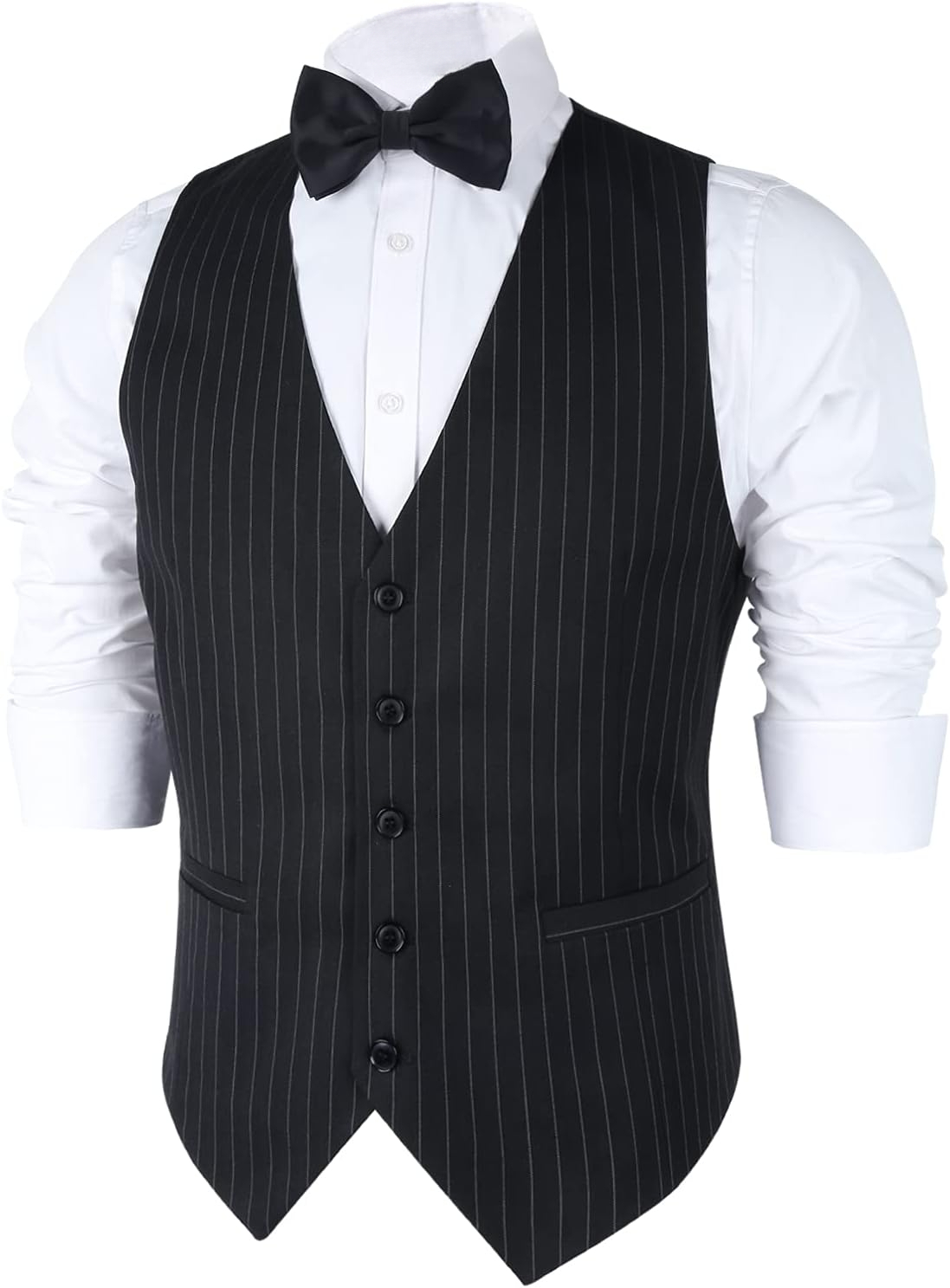 Gilet da uomo a righe per abit - Men'S Formal Wear Waistcoat recensione e prezzo