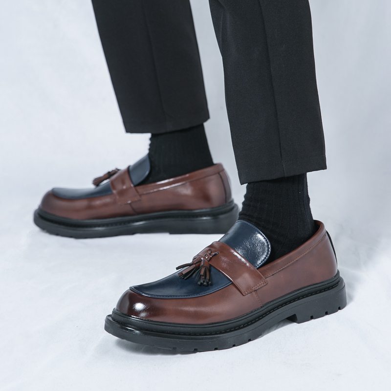 Scarpe casual in pelle antisci - Men Formal Wear Fashion recensione e prezzo