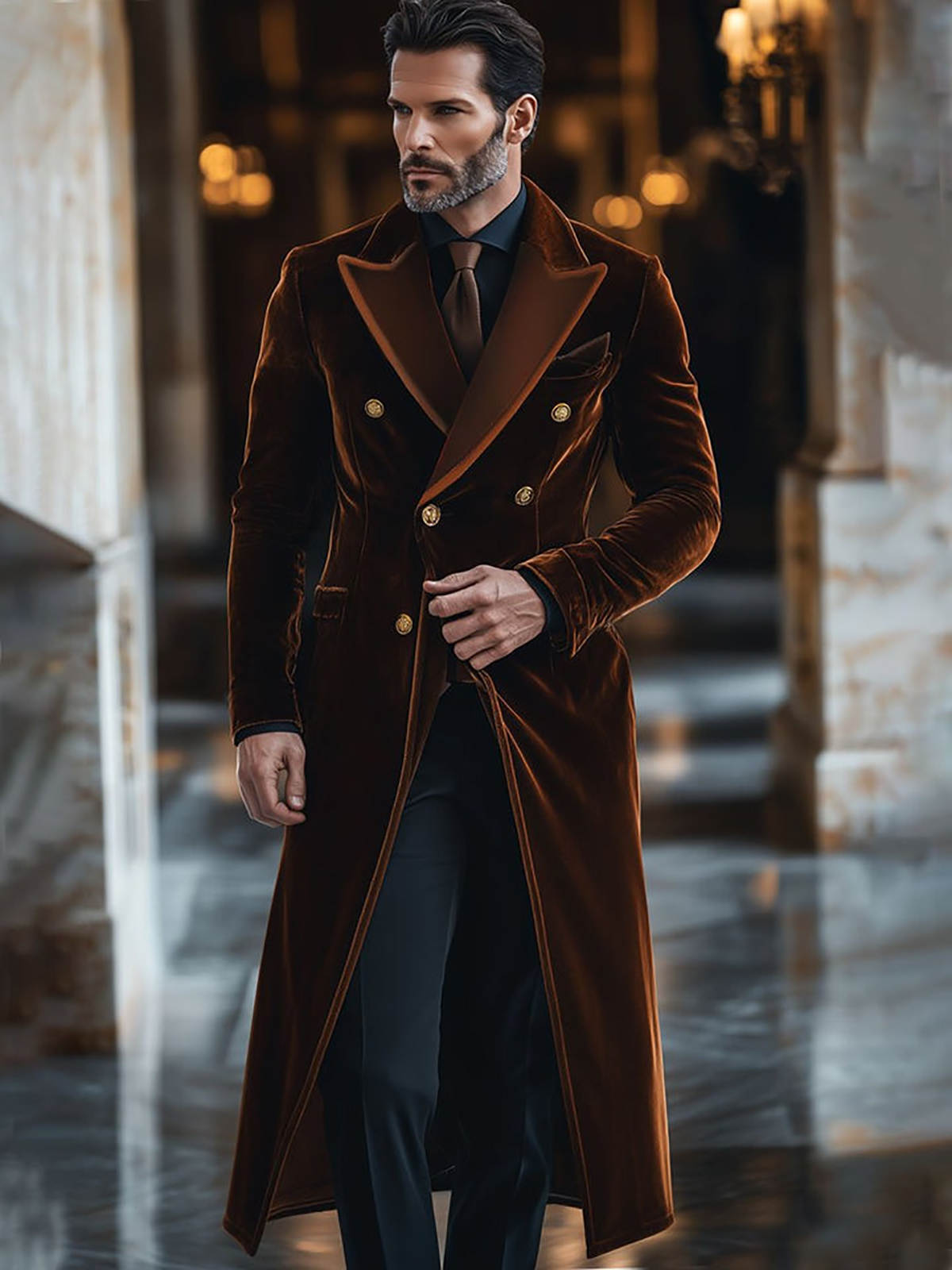 Cappotto lungo da uomo in vell - Men'S Formal Wear Waistcoat recensione e prezzo