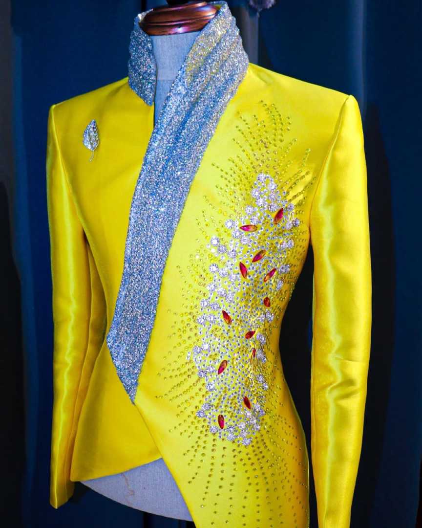 Smoking da sposa gialli alla m - Formal Wear For Men Yellow recensione e prezzo