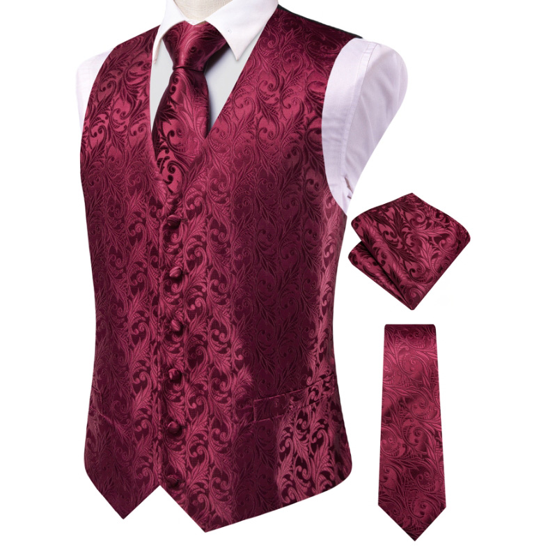 VerveRow Set 3 Pezzi Gilet da  - Men'S Formal Wear Waistcoat recensione e prezzo
