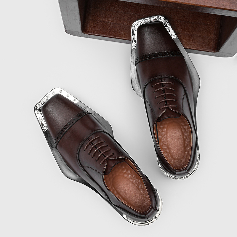 Scarpe in pelle da uomo - Stil - Men Formal Wear Look recensione e prezzo