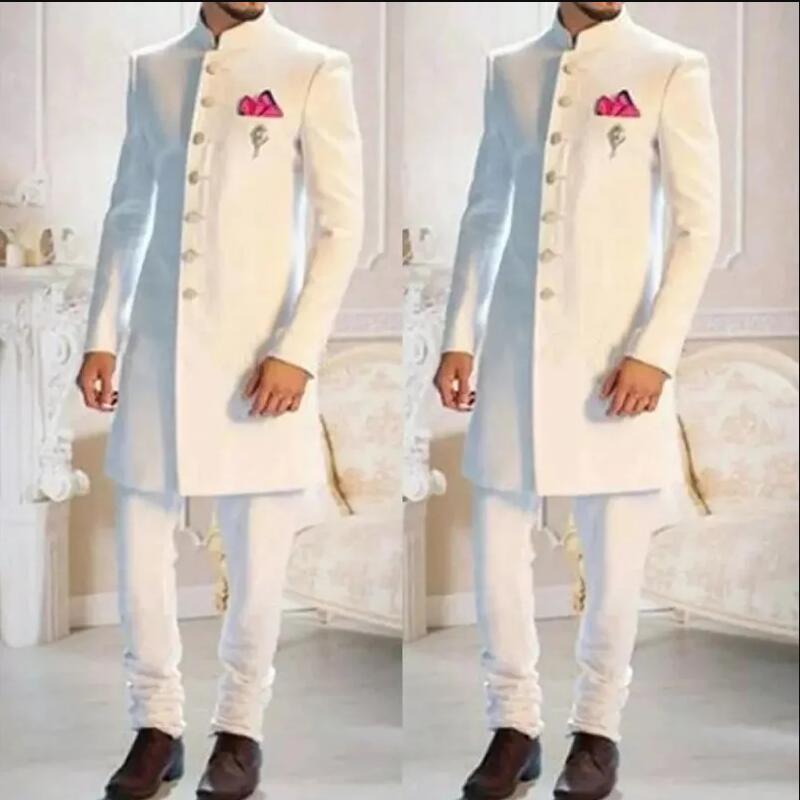 Nuovo Abito Classico Bianco da - Men Formal Wear Indian recensione e prezzo