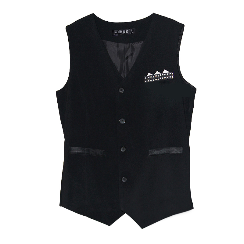 Gilet da ballo latino nero da  - Men'S Formal Wear Waistcoat recensione e prezzo