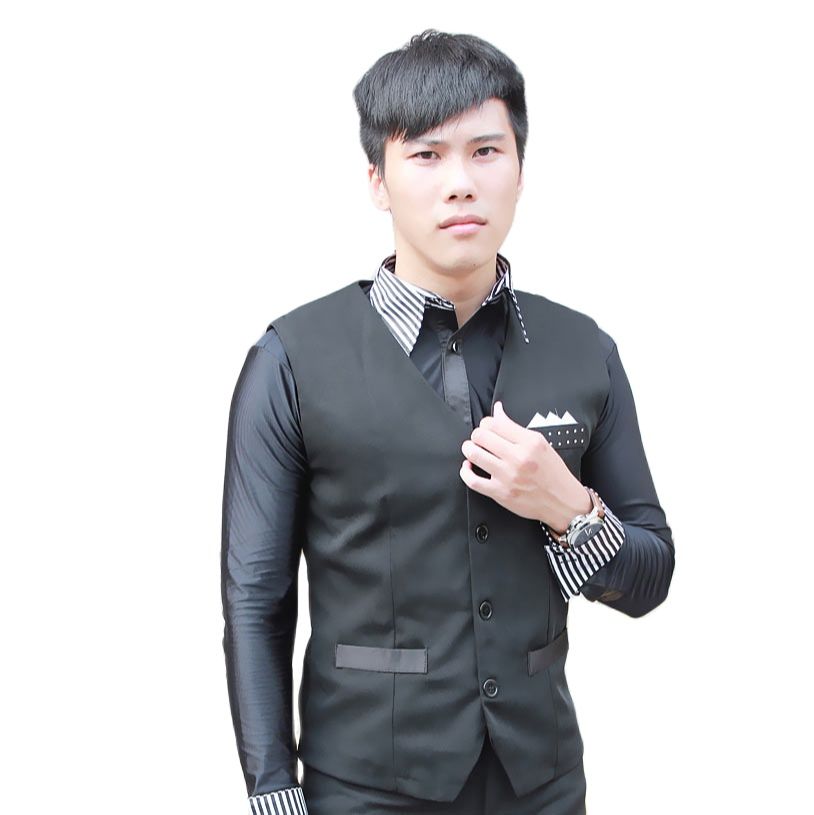 Gilet da ballo latino nero da  - Men'S Formal Wear Waistcoat recensione e prezzo