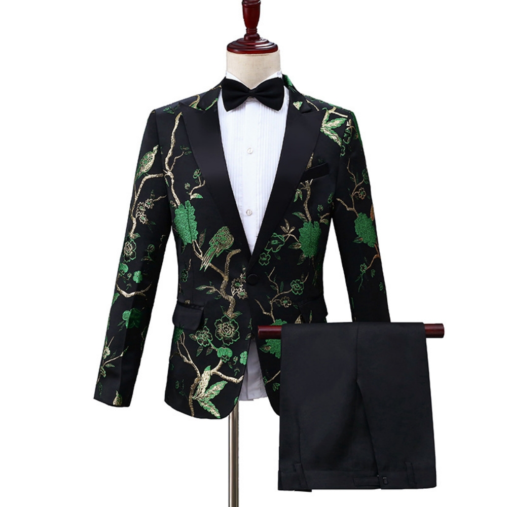 2026 Nuovo Squisito Jacquard V - Men Formal Wear Outfits recensione e prezzo
