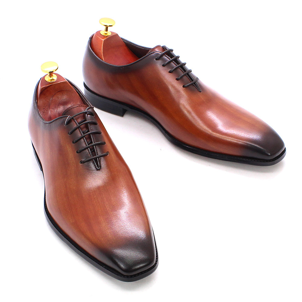 Scarpe Oxford da uomo in vera  - Men'S Luxury Formal Wear Brands recensione e prezzo