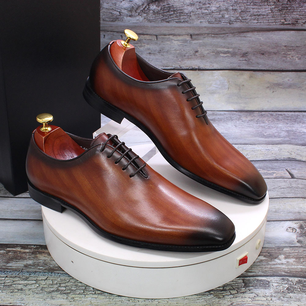 Scarpe Oxford da uomo in vera  - Men'S Luxury Formal Wear Brands recensione e prezzo