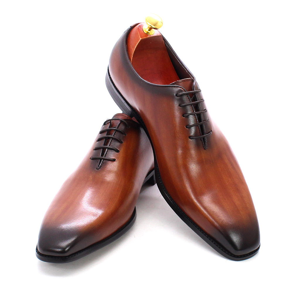 Scarpe Oxford da uomo in vera  - Men'S Luxury Formal Wear Brands recensione e prezzo