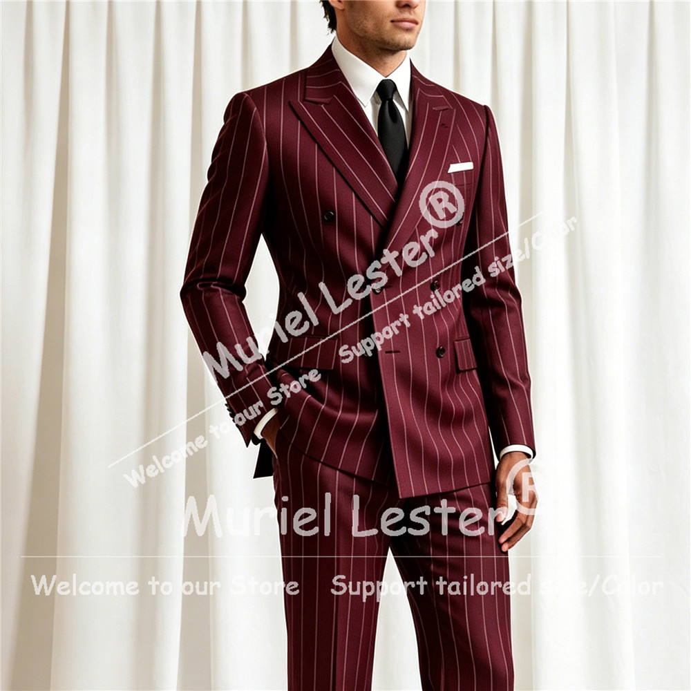 Elegante Completo a Righe da U - Men'S Formal Wear Attire recensione e prezzo
