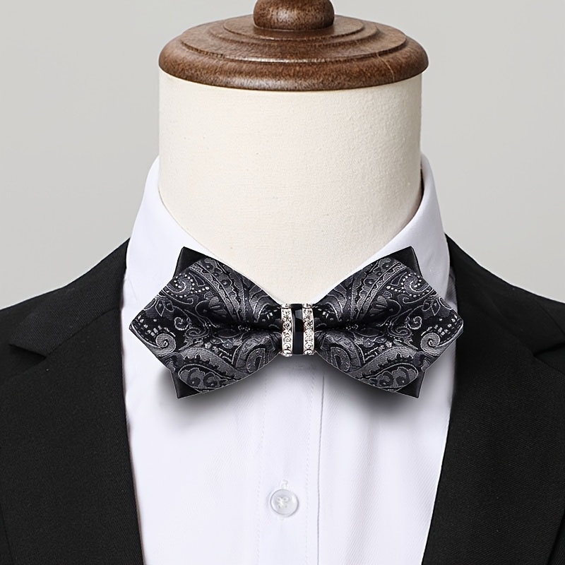 Papillon da uomo in raso jacqu - Formal Wear For Men Yellow recensione e prezzo