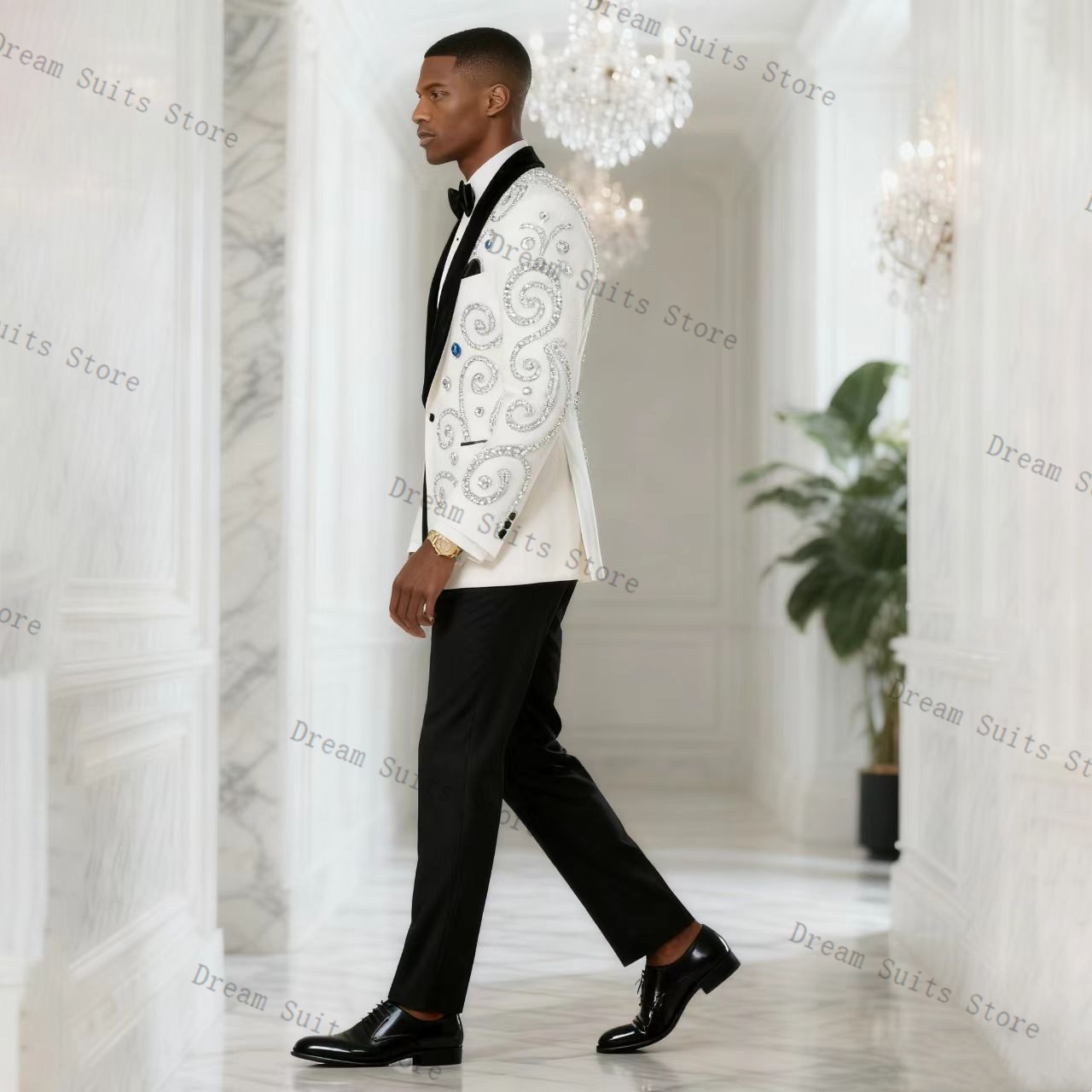 Completo da Uomo Bianco 2 Pezz - Men'S Formal Wear For Office recensione e prezzo