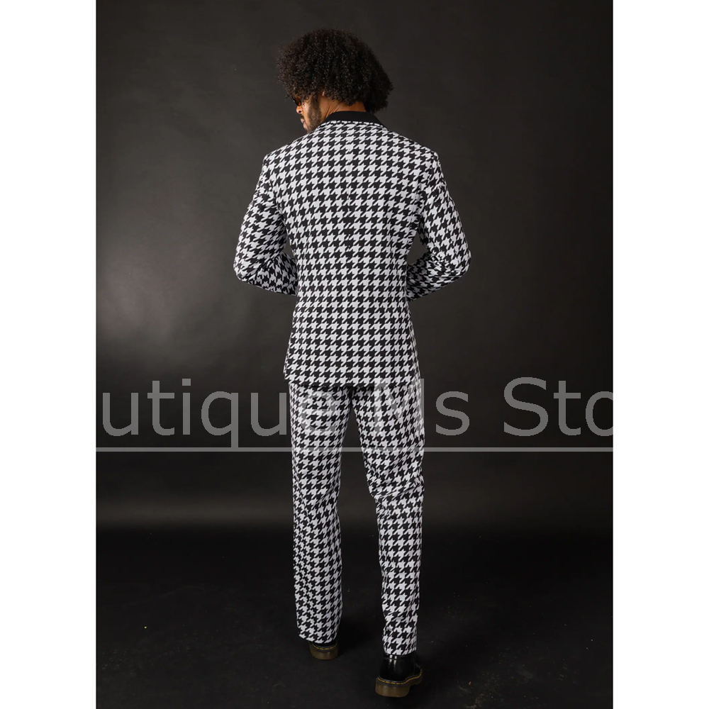 Abito da uomo pied de poule bi - Men Formal Wear Fashion recensione e prezzo