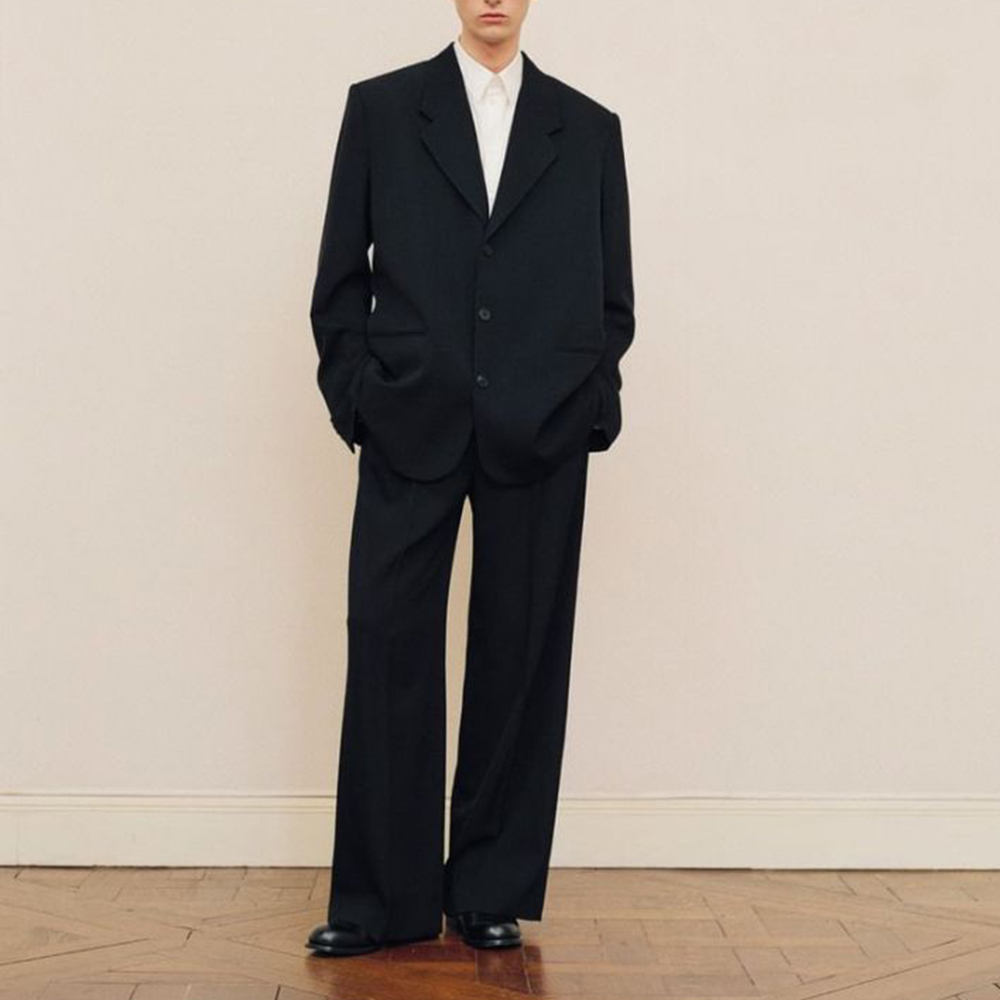 Abito oversize nero da uomo Se - Men Formal Wear Fashion recensione e prezzo