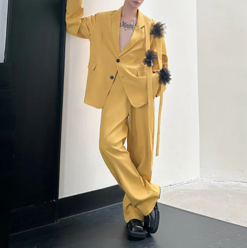 Completo Giallo da Uomo 2 Pezz - Formal Wear For Men Yellow recensione e prezzo