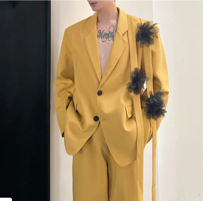 Completo Giallo da Uomo 2 Pezz - Formal Wear For Men Yellow recensione e prezzo