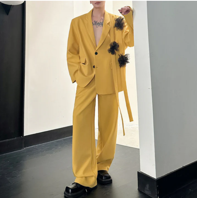 Completo Giallo da Uomo 2 Pezz - Formal Wear For Men Yellow recensione e prezzo