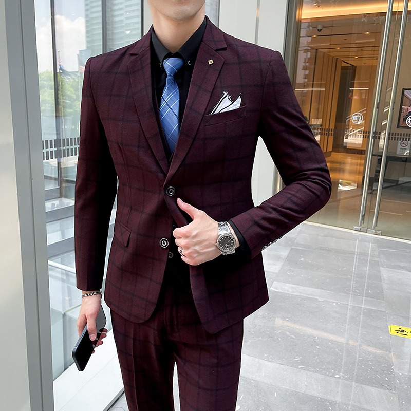 Completo da uomo in 3 pezzi Se - Men'S Formal Wear Waistcoat recensione e prezzo