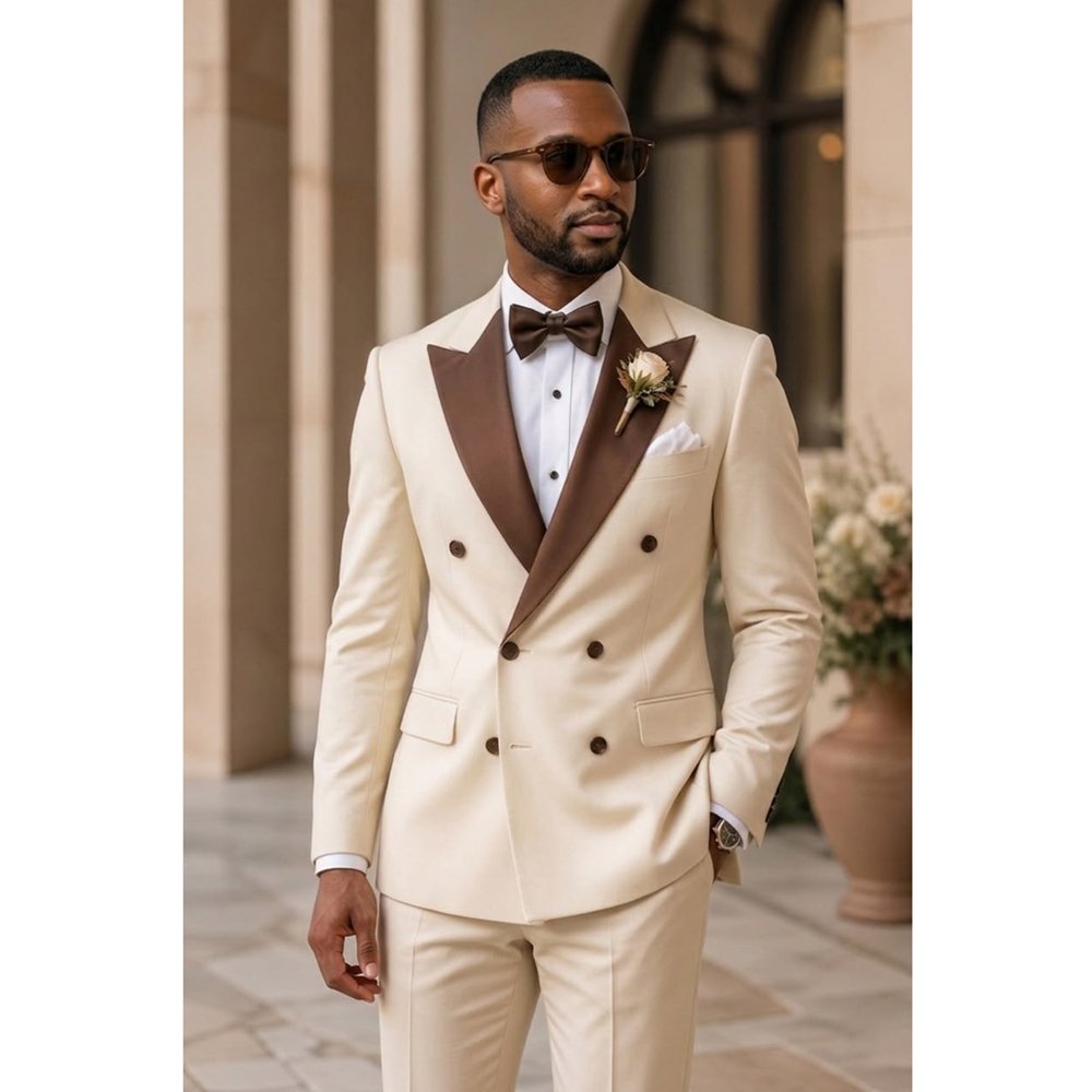 Abito da uomo doppiopetto con  - Men Formal Wear Fashion recensione e prezzo